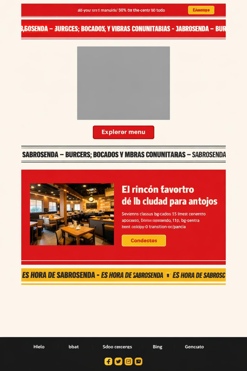 SabroSenda &mdash; vista previa del theme