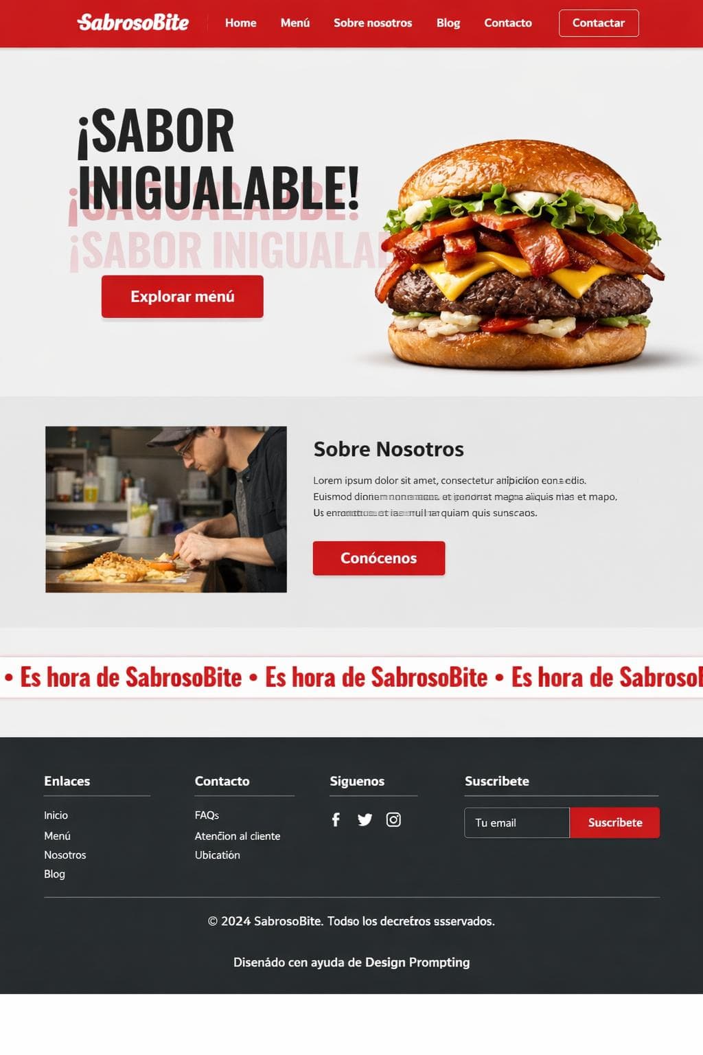 SabrosoBite &mdash; vista previa del theme