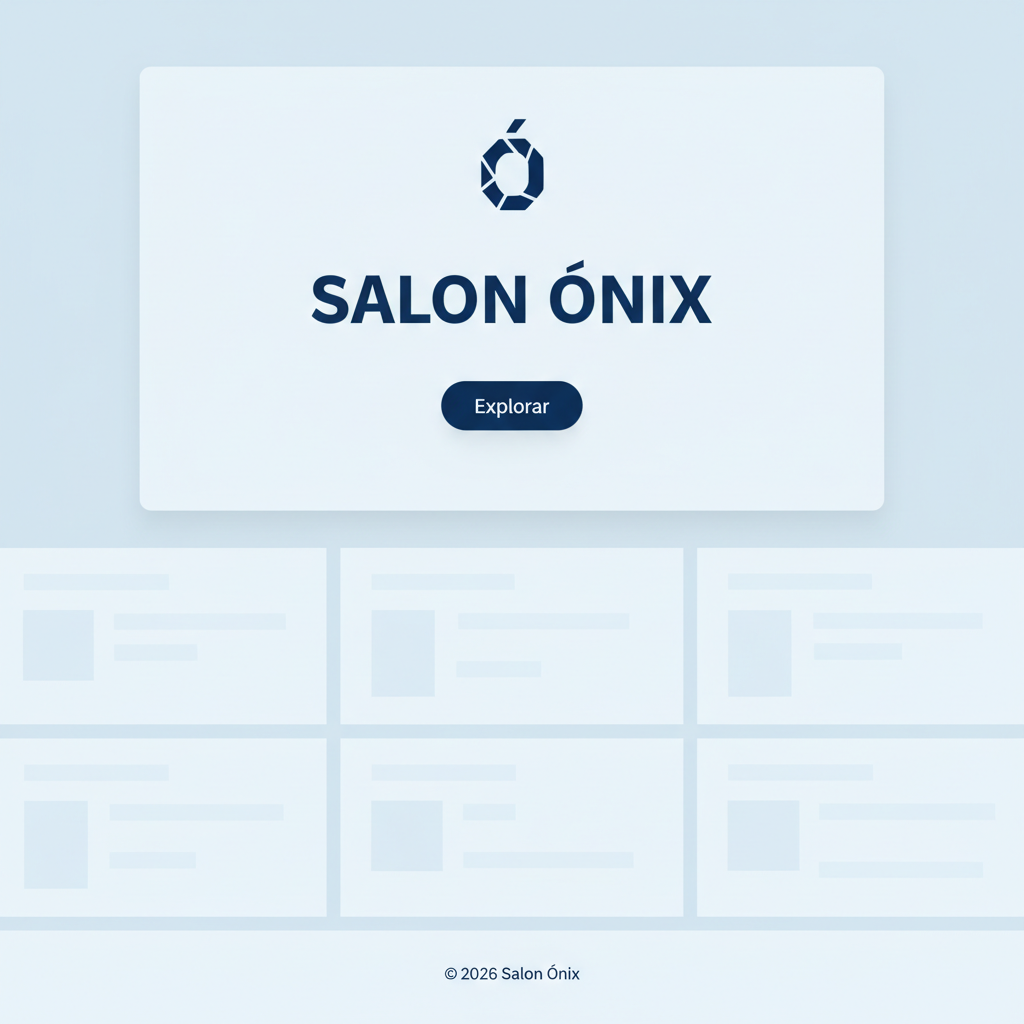 Salon Ónix — vista previa del theme