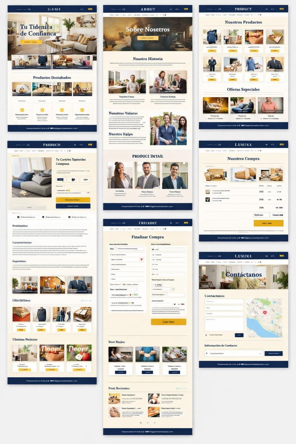 Shop Cobalto — vista previa del theme