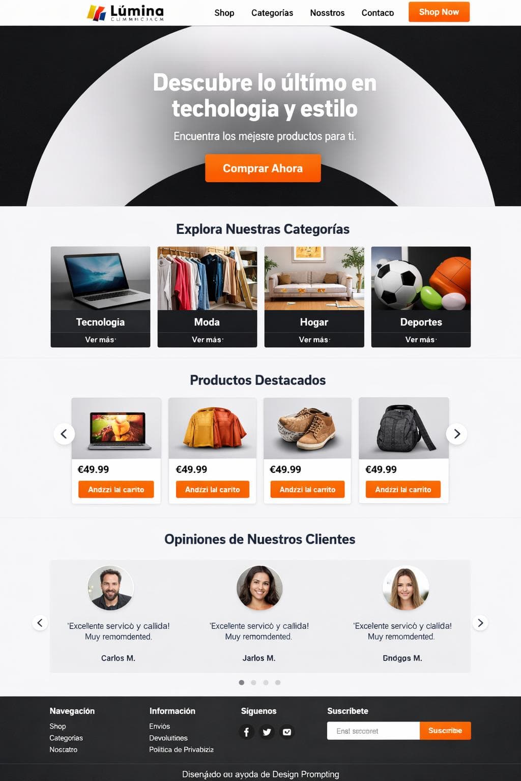 Shop Coral — vista previa del theme