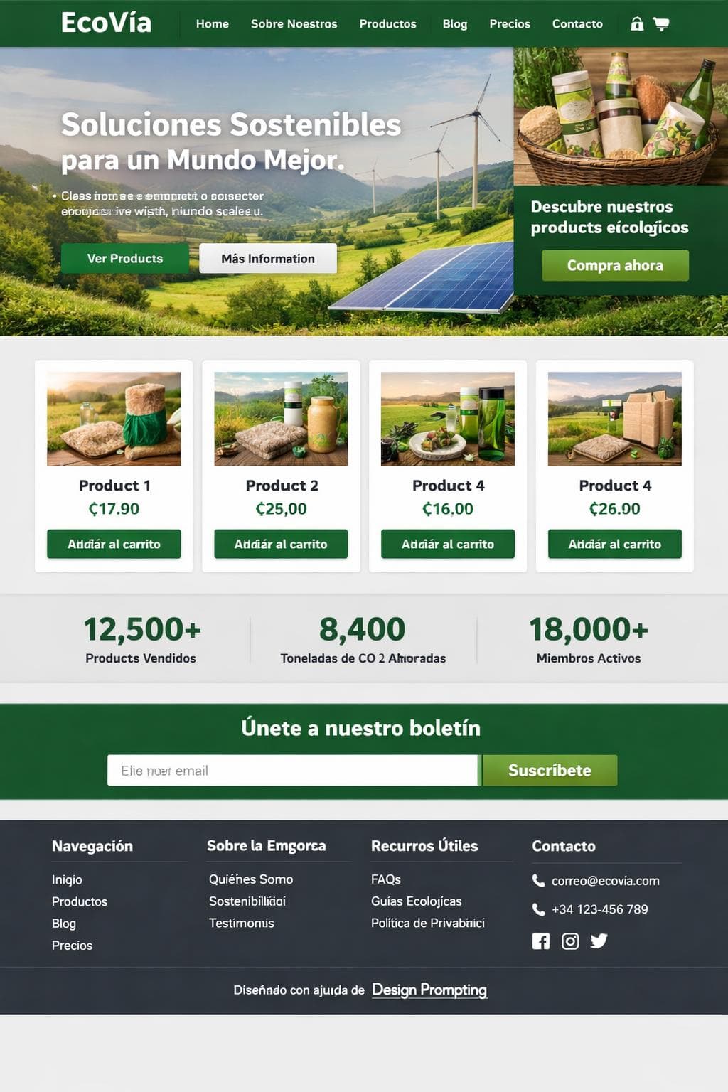 Shop Zenit — vista previa del theme