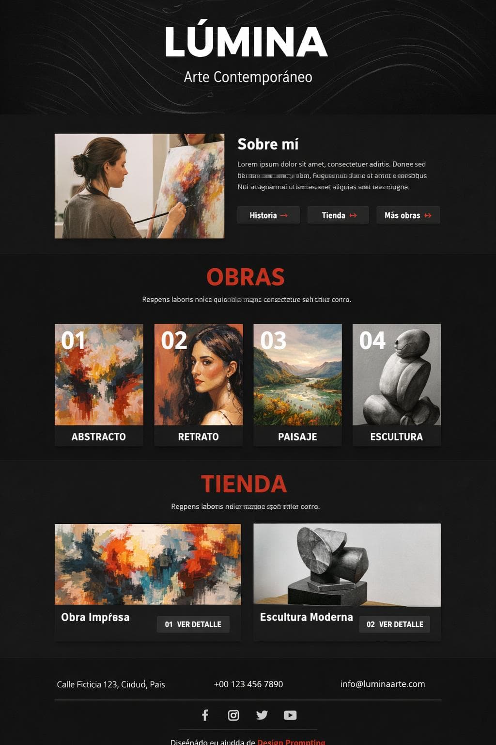 Show Vega — vista previa del theme