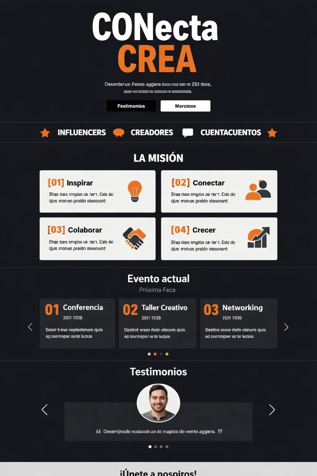 Soft Ámbar — vista previa del theme