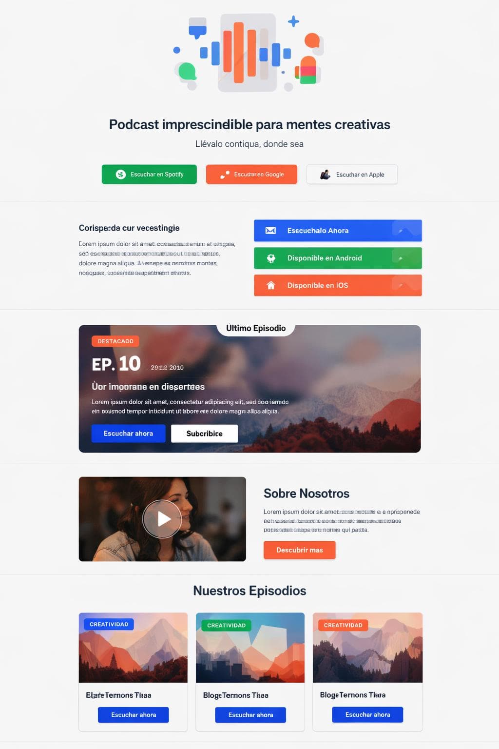 Sonora Loop — vista previa del theme