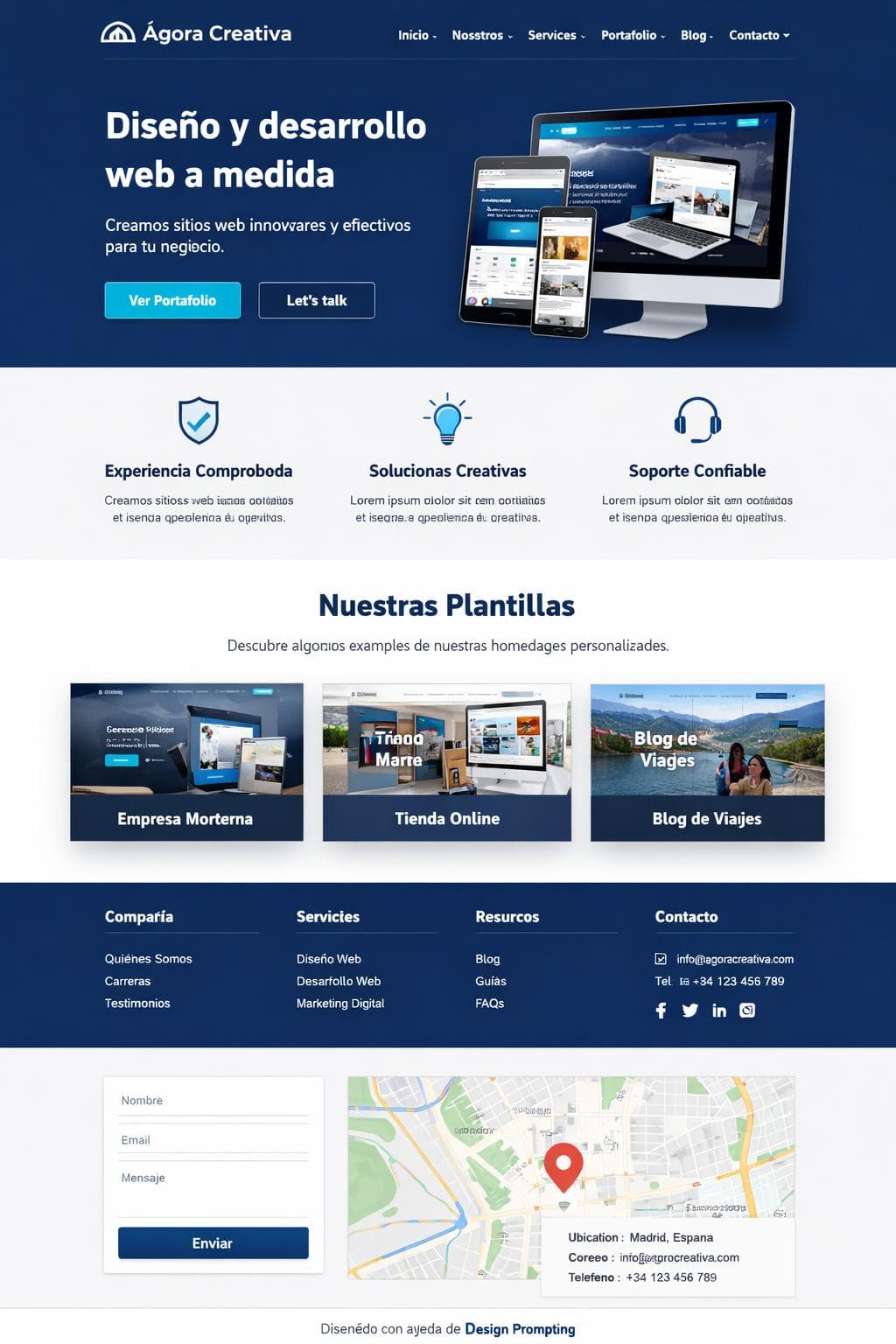 Spa Aurora — vista previa del theme