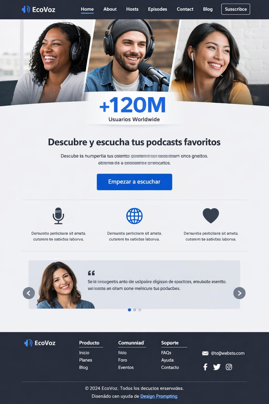 Spa Boreal — vista previa del theme