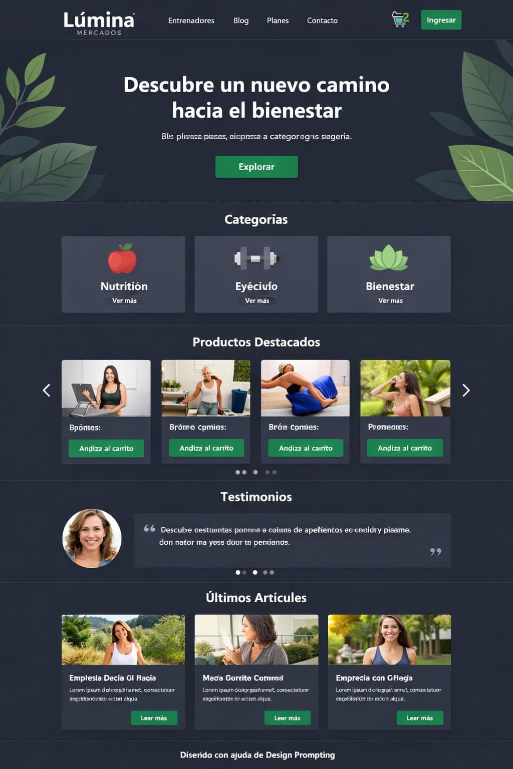 Spa Neon — vista previa del theme