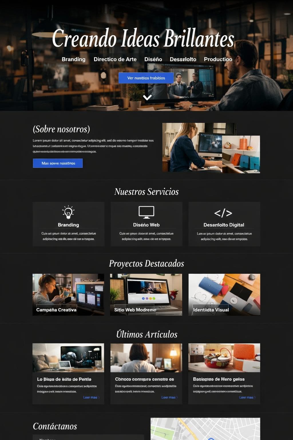 Spa Nimbo &mdash; vista previa del theme