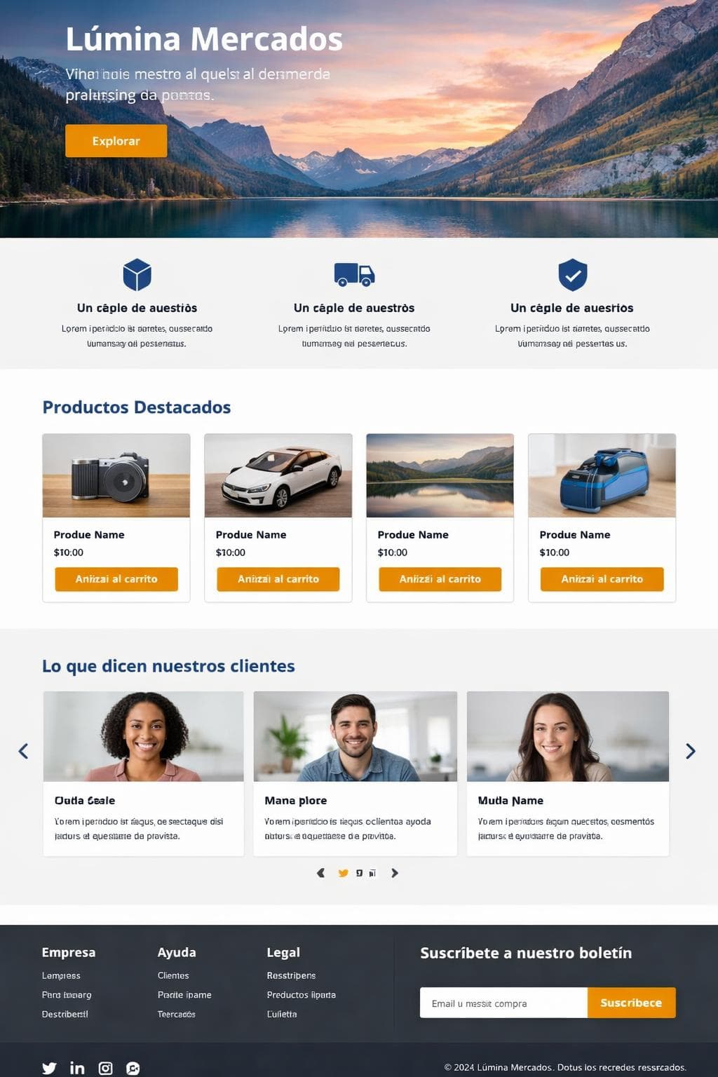 Store Coral — vista previa del theme