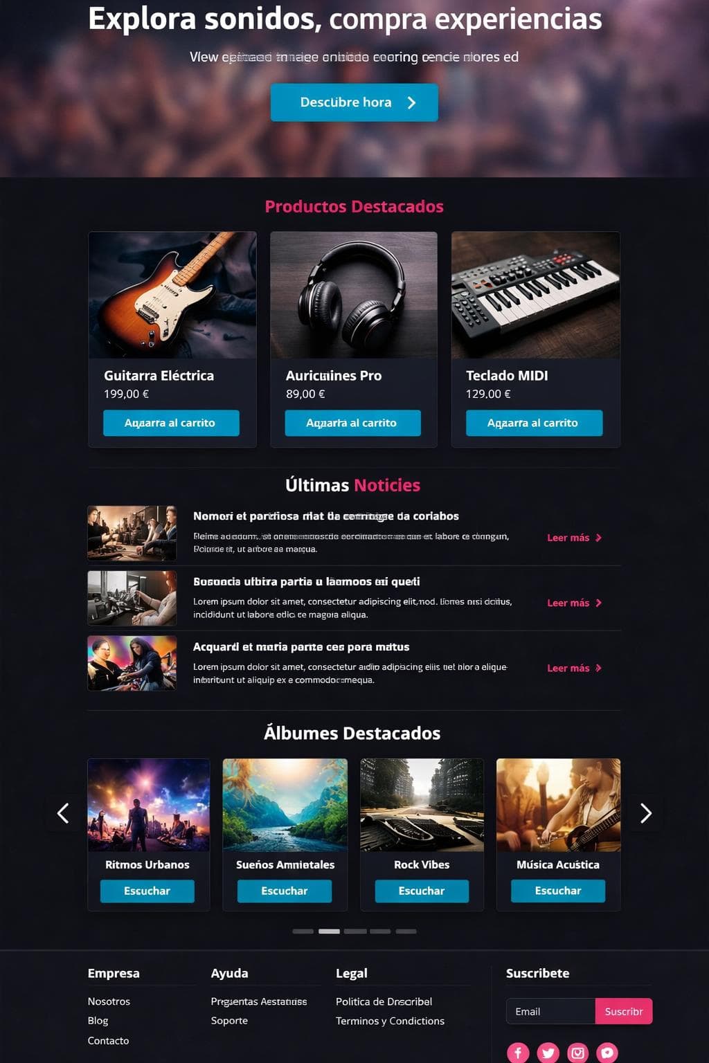 Store Lira — vista previa del theme