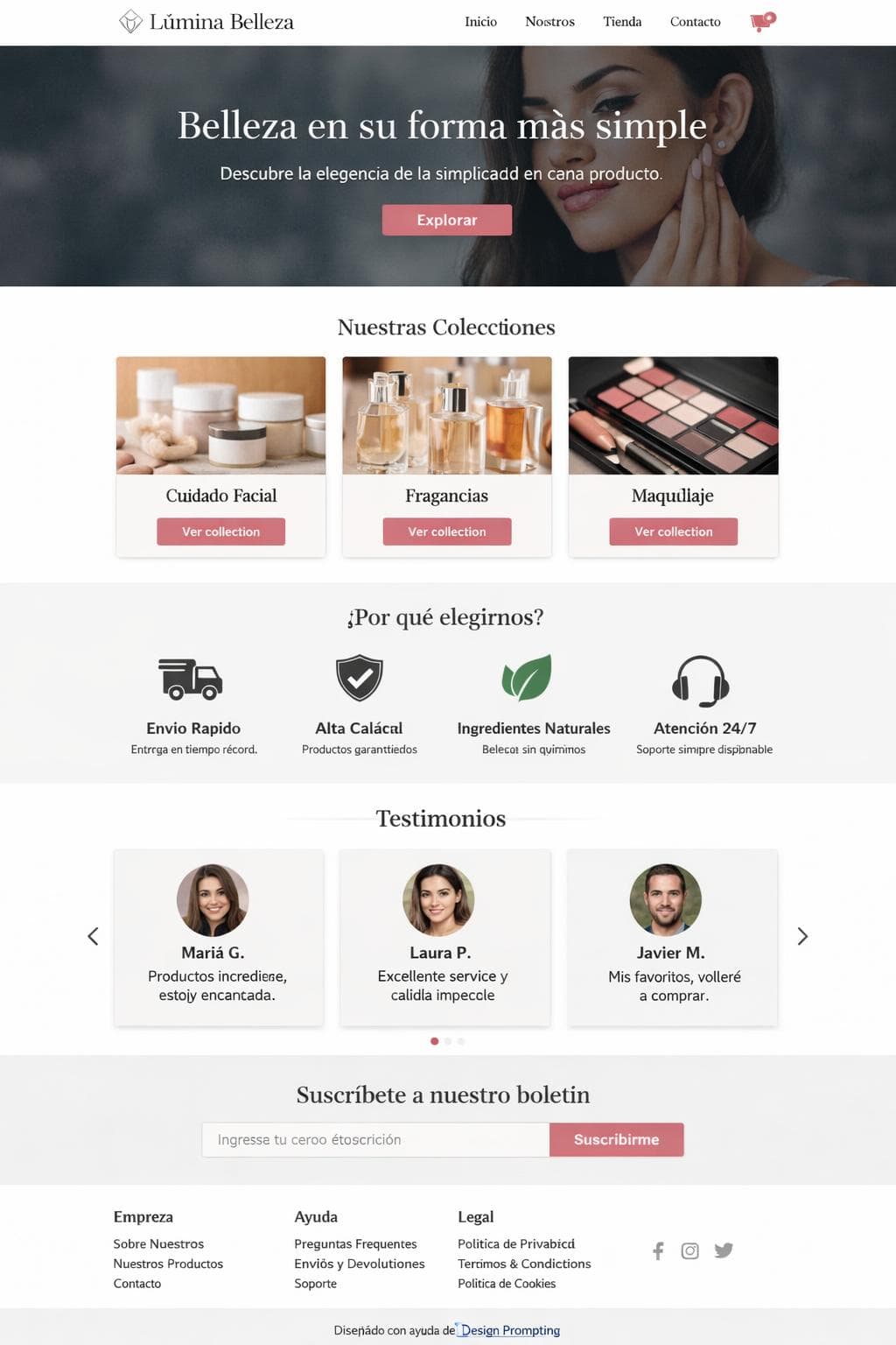 Store Polar — vista previa del theme