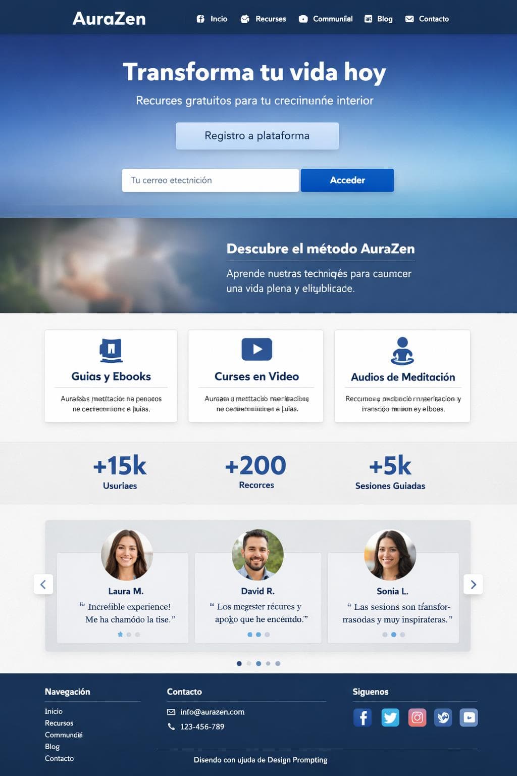 Studio Alba — vista previa del theme