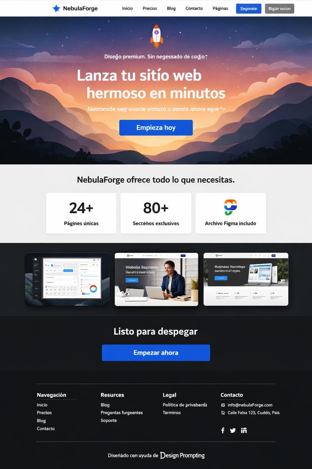 Suite Austral — vista previa del theme