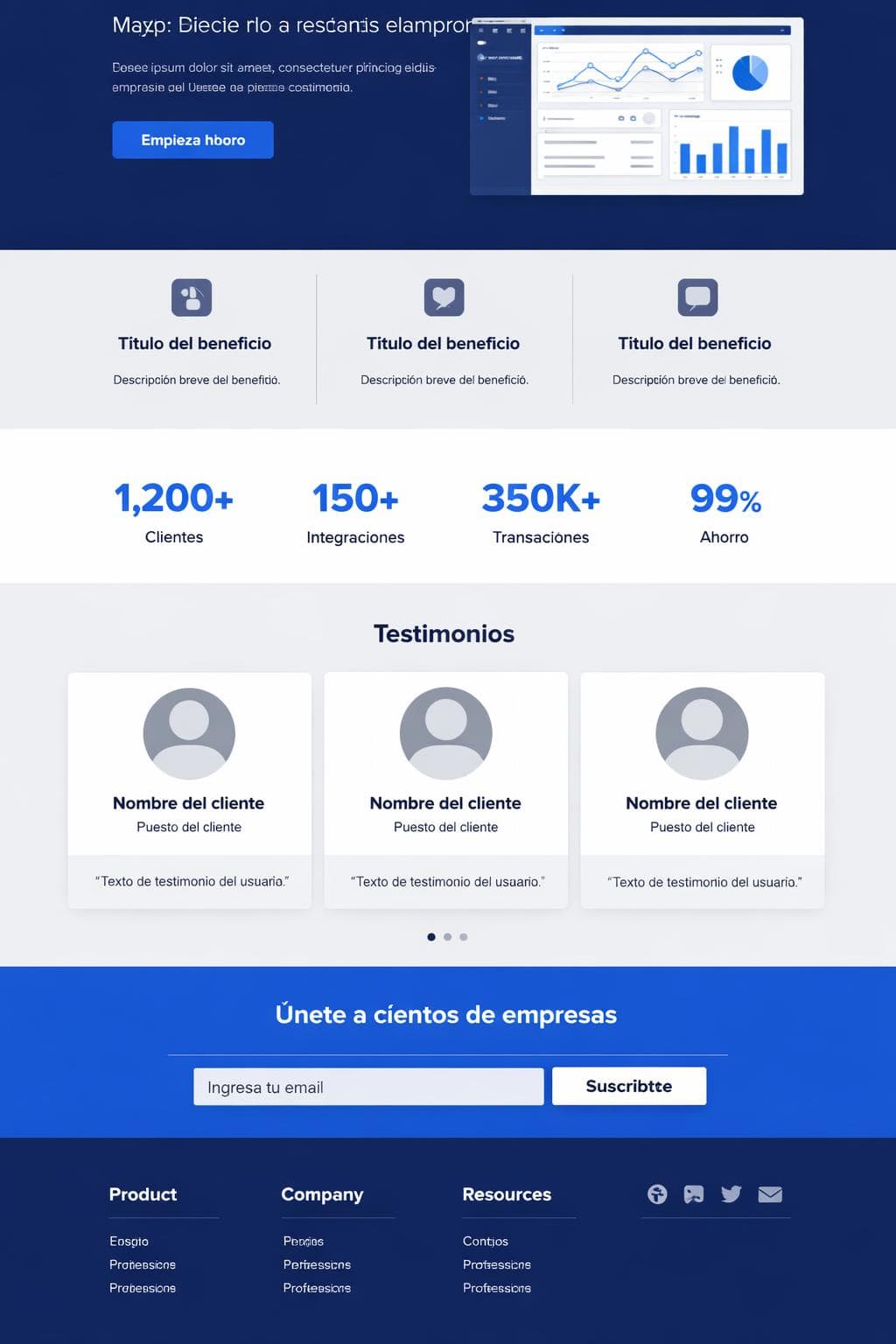Suite Polar — vista previa del theme