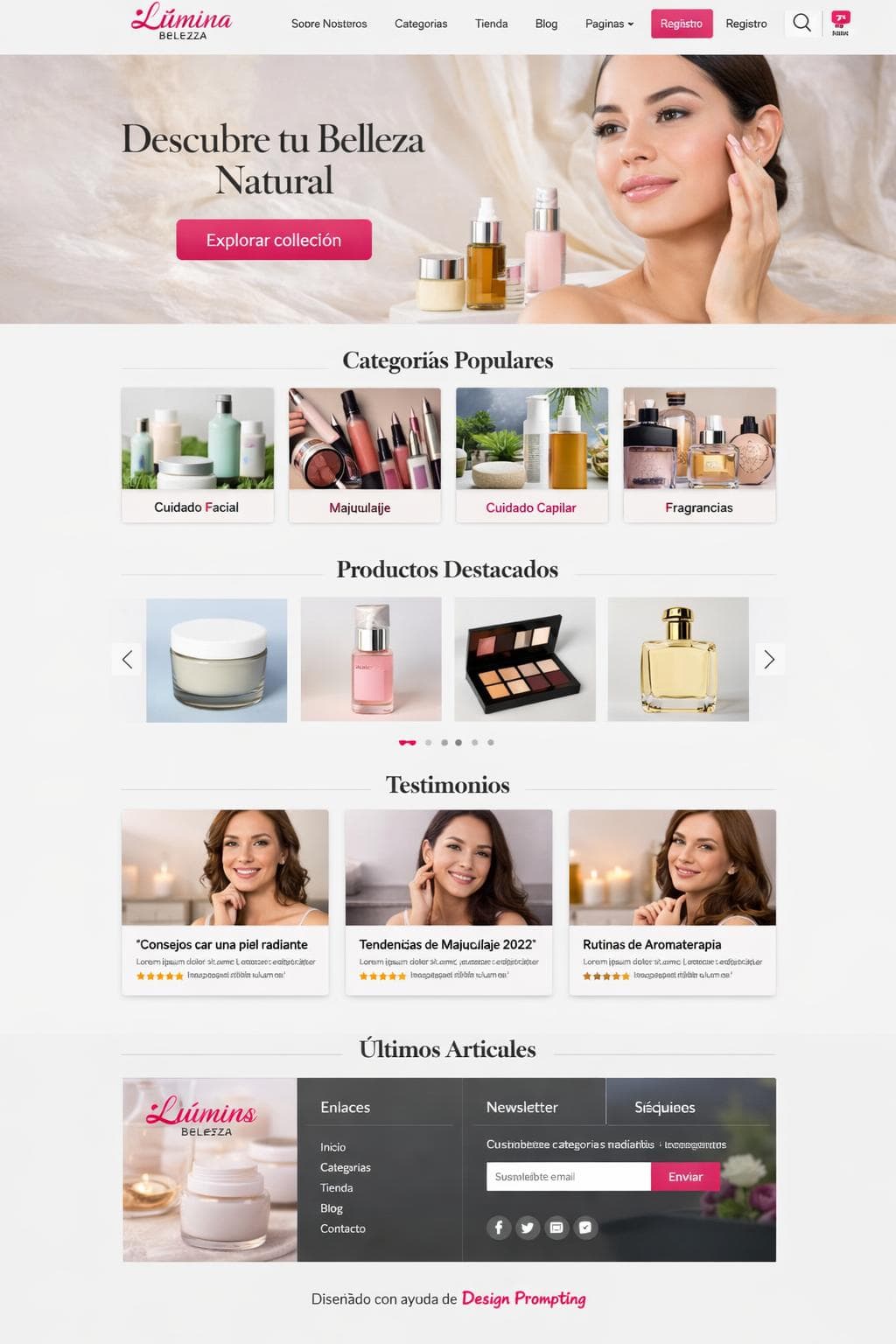 Tienda Andina — vista previa del theme