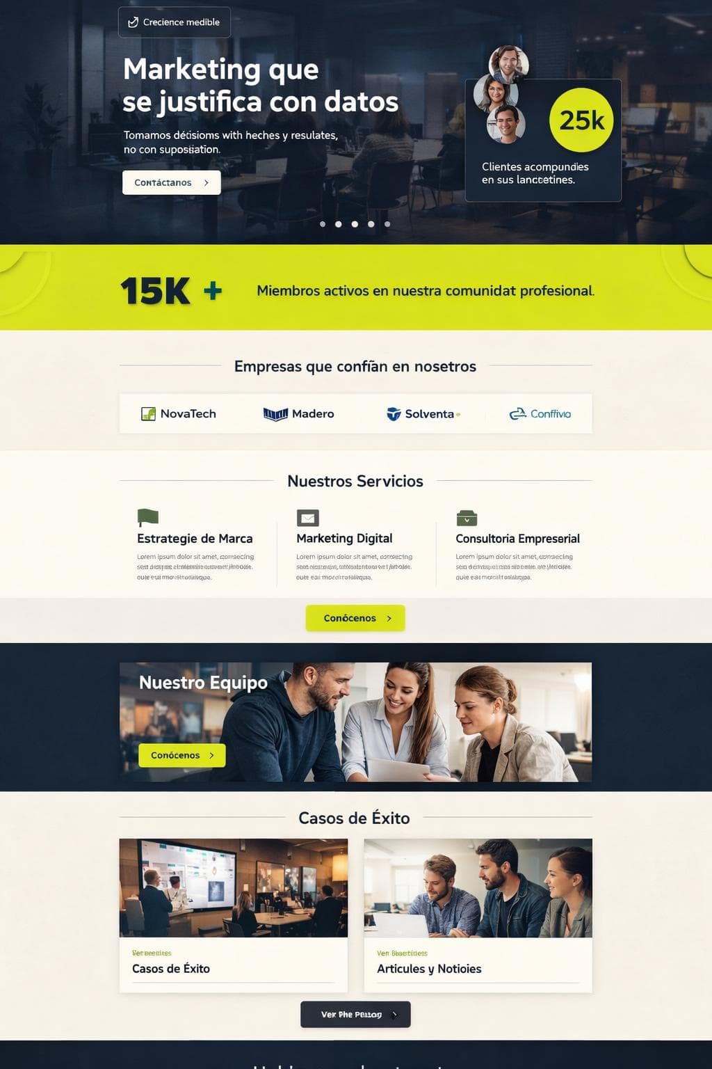 Velora Strategy &mdash; vista previa del theme