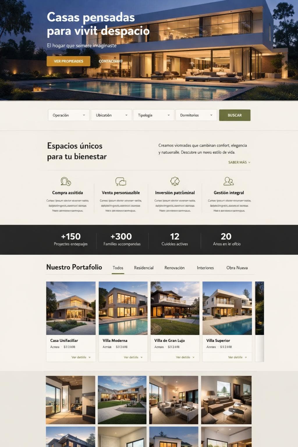 Verdana Estates — vista previa del theme