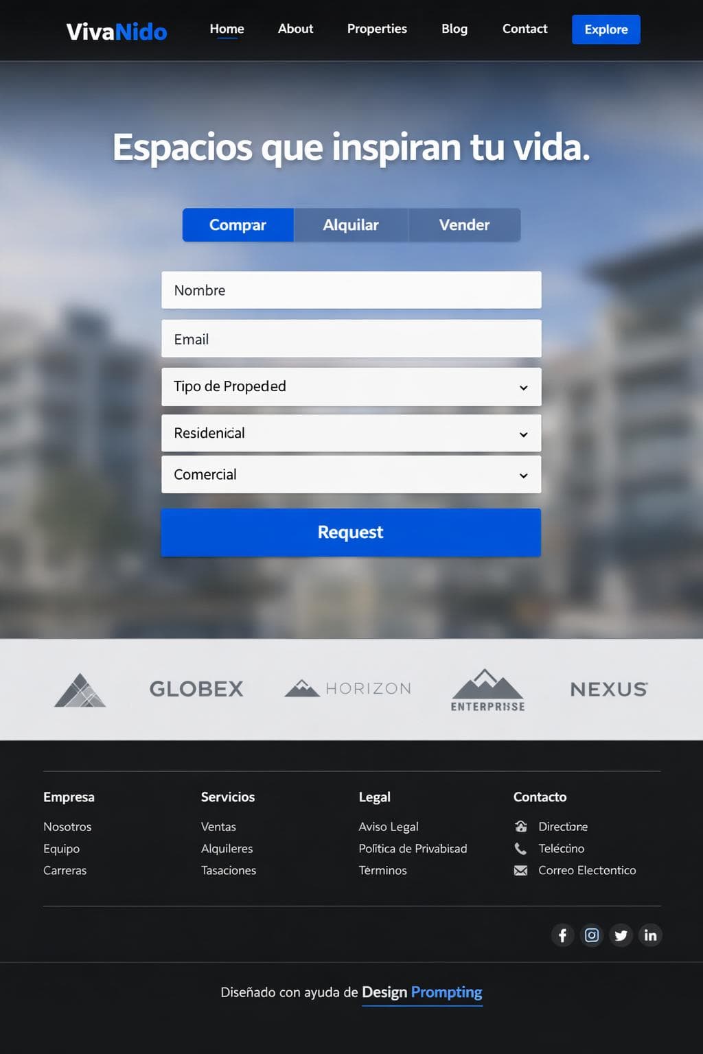 VivaNido &mdash; vista previa del theme