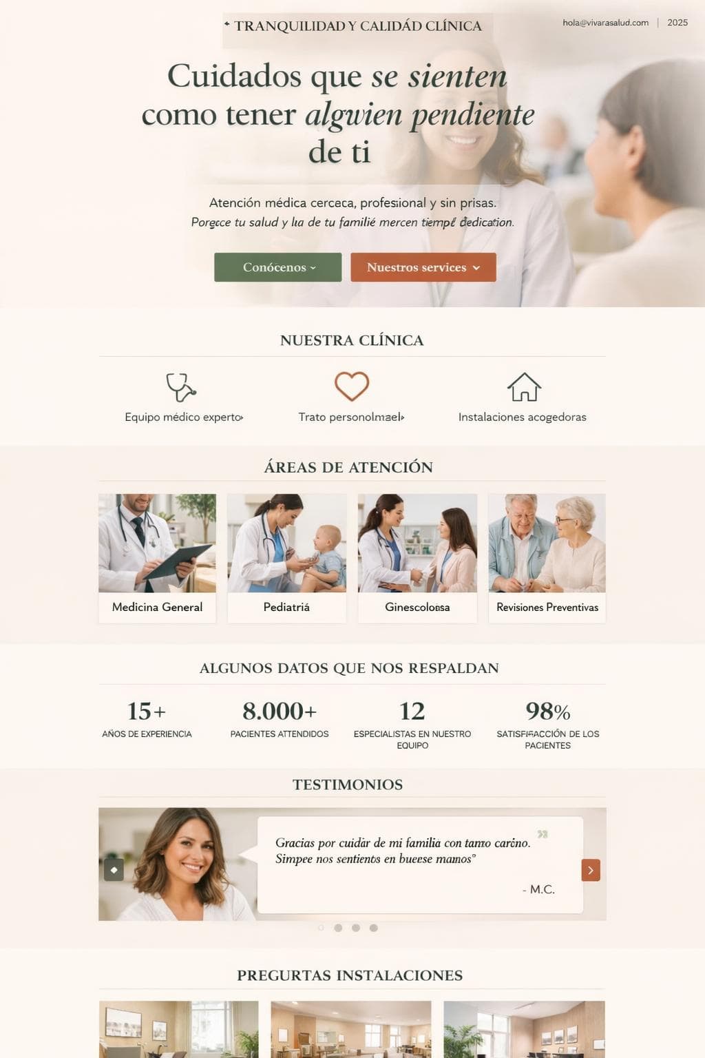 Vivara Salud — vista previa del theme
