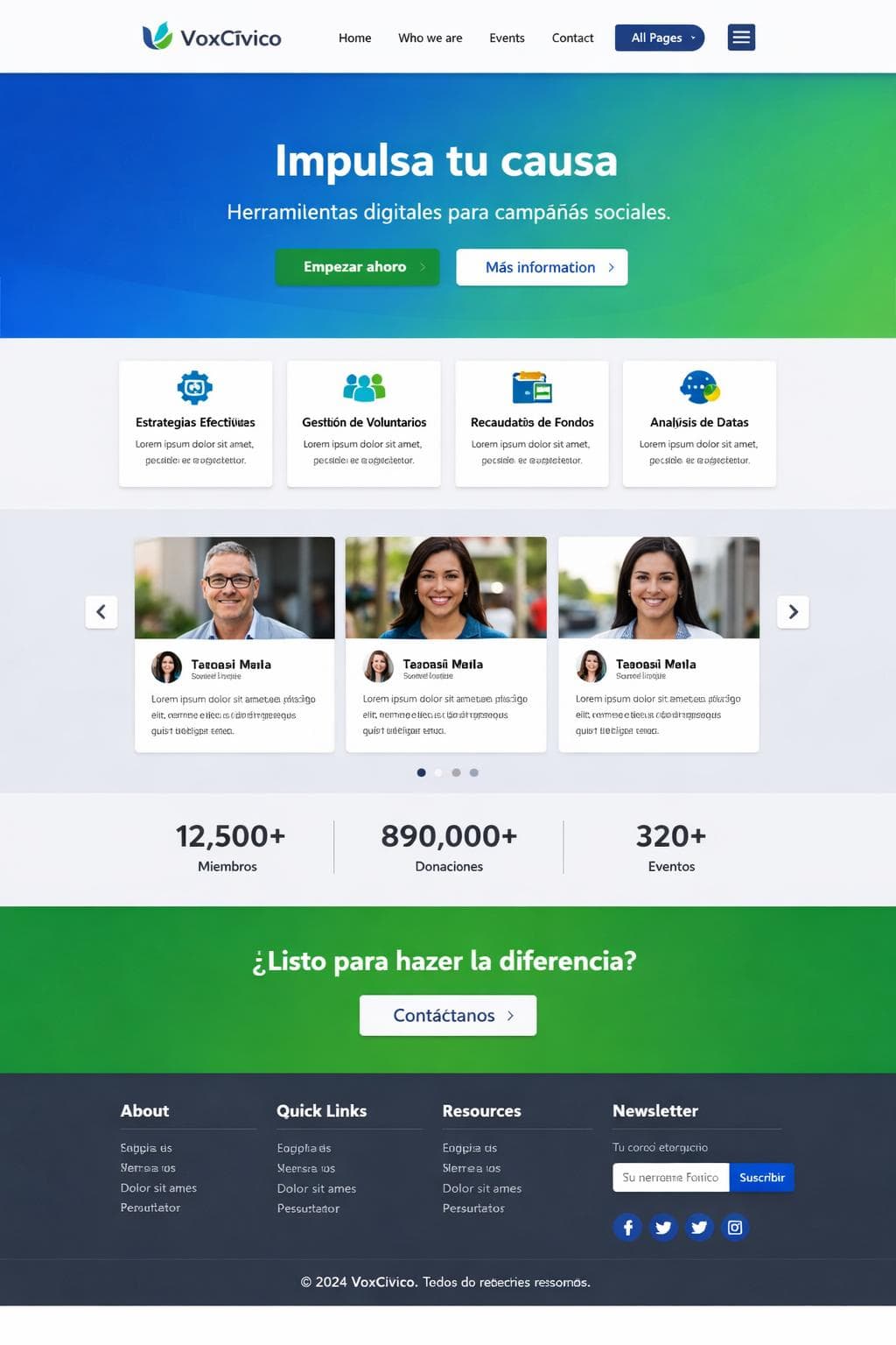 VoxCívico — vista previa del theme