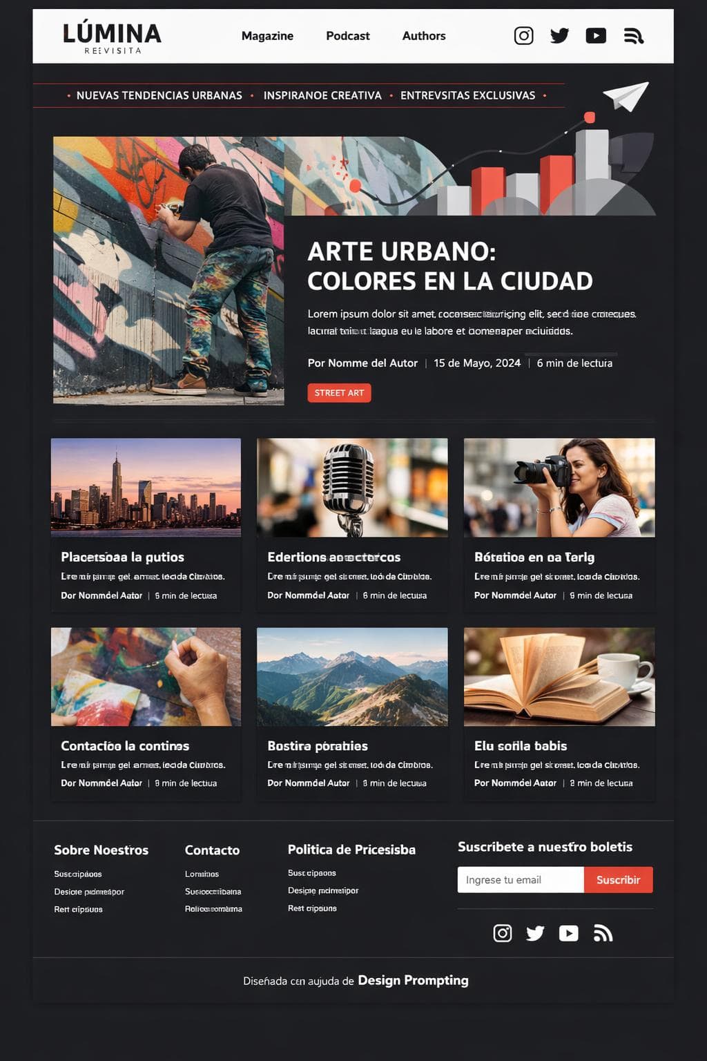 Voz Orion — vista previa del theme